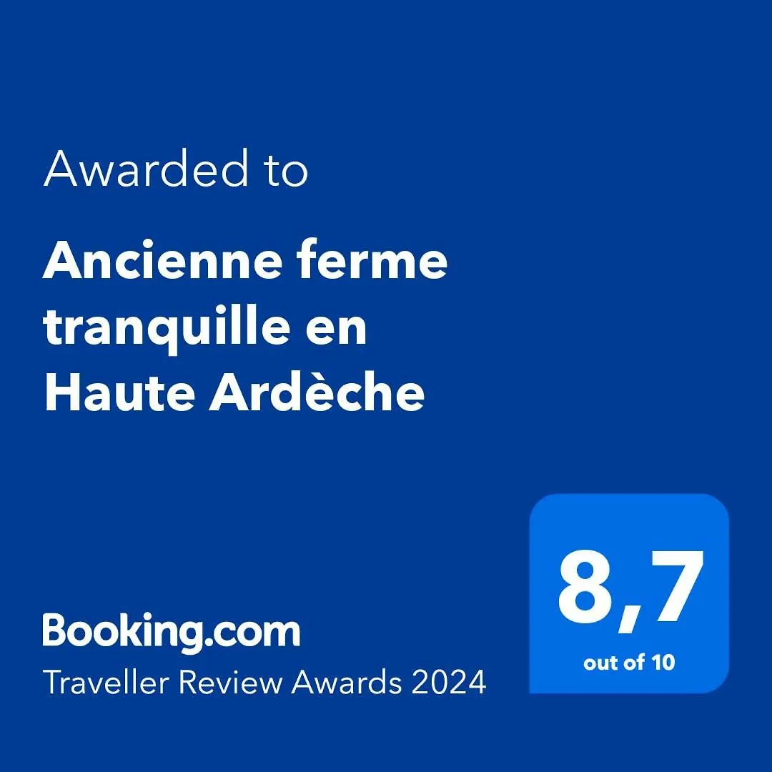 Ancienne Ferme Tranquille En Haute Ardeche Etables  Etables (Ardeche)